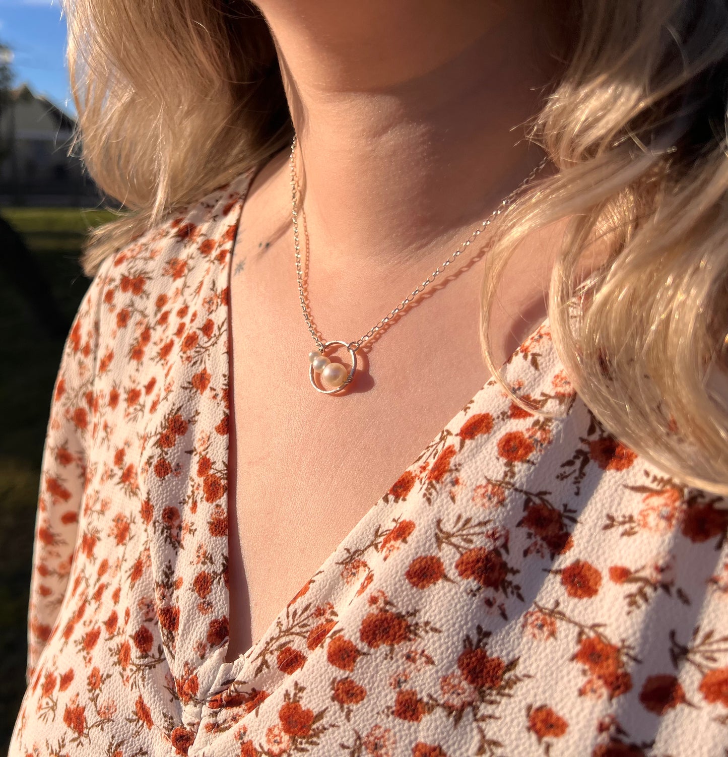 Cleo Pearl Necklace