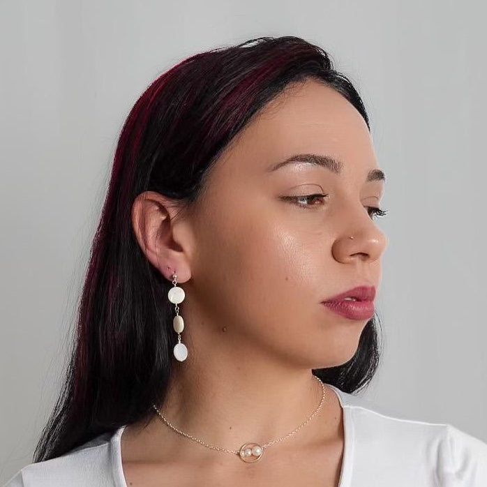 Collette Pearl Earrings