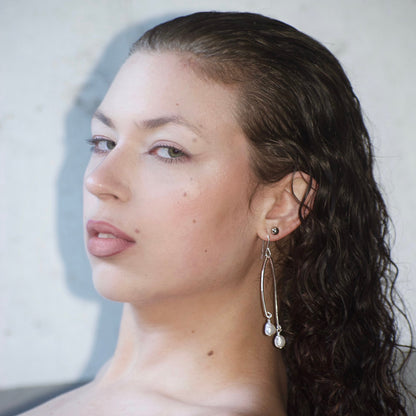 Chandelier Pearl Earrings