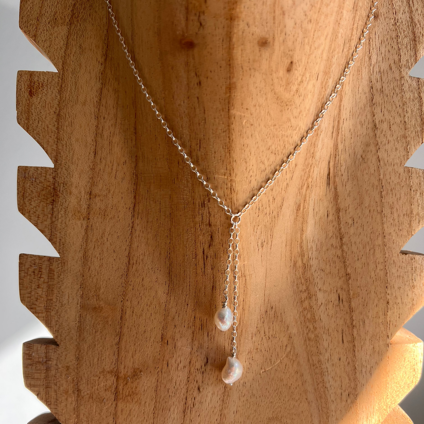 Delia Pearl Necklace