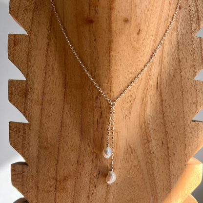 Delia Pearl Necklace