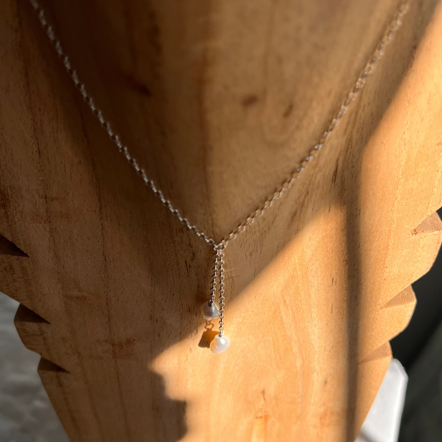 Delia Pearl Necklace
