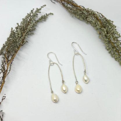 Chandelier Pearl Earrings